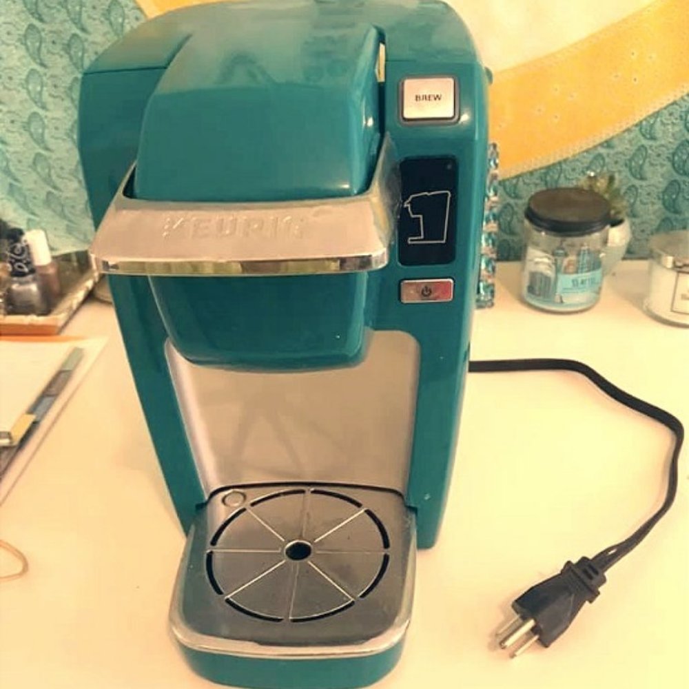 Cute teal keurig